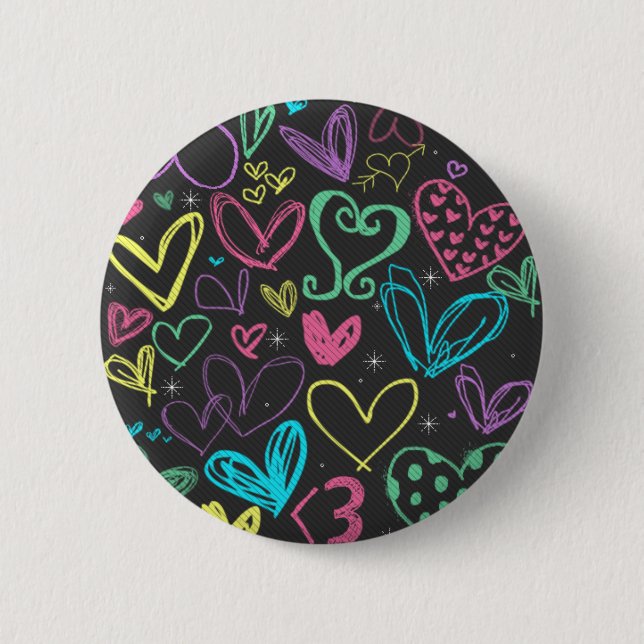 Liebe-Abzeichen Button (Vorderseite)