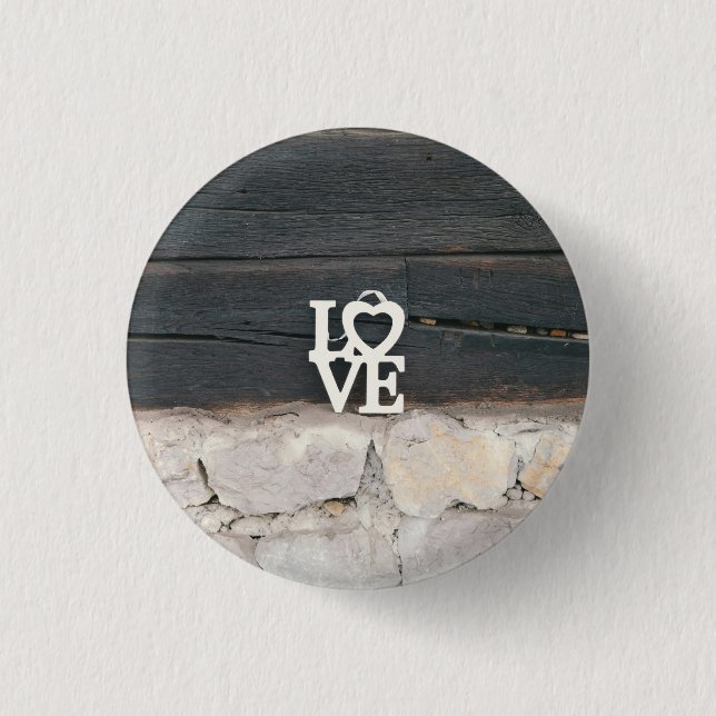 Liebe Abzeichen Button (Vorderseite)