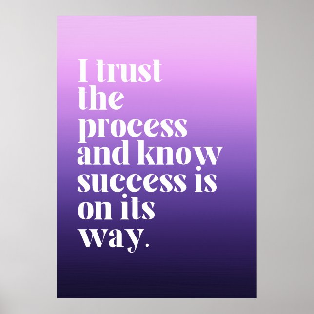 Liebe-Affirmations-Poster Poster (Vorne)