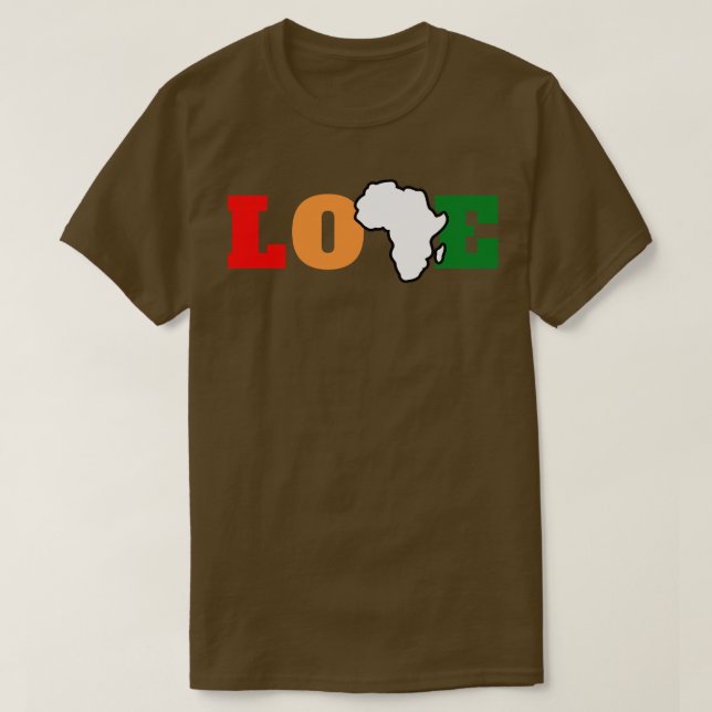 Liebe Afrika 7 T-Shirt (Design vorne)