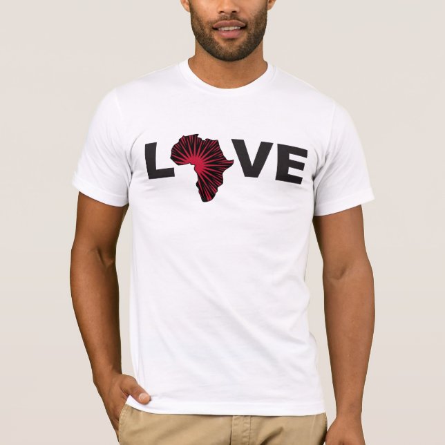 LIEBE AFRIKA T-Shirt (Vorderseite)