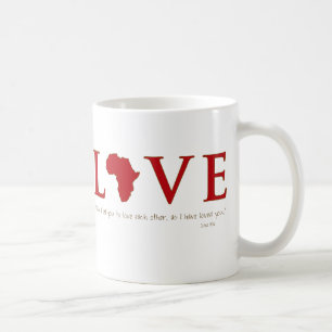 Liebe-Afrika-Tasse Tasse