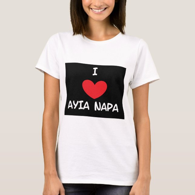 Liebe Agia Napa T-Shirt (Vorderseite)