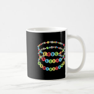 Liebe akzeptieren Autismus-Bewusstsein beaded Bra Kaffeetasse