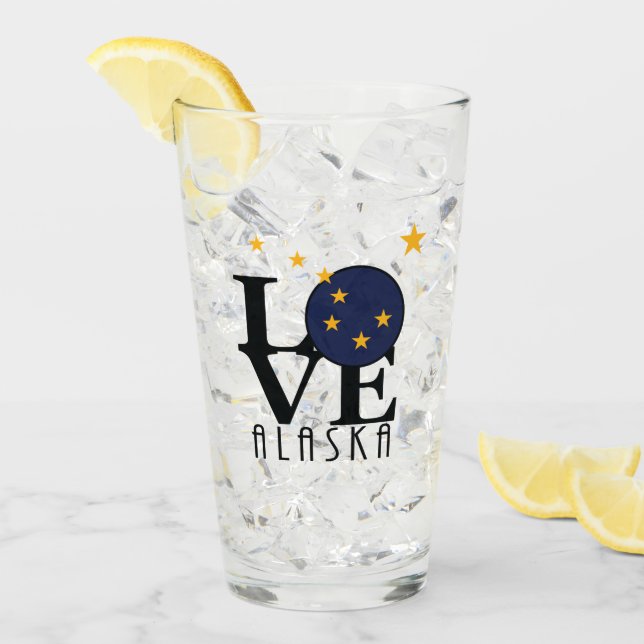 LIEBE Alaska Glas (Vorderseite Ice)