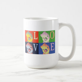 LIEBE-ALBERNE ALTE BÄRN-TASSE KAFFEETASSE