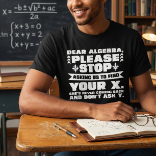 Liebe Algebra Lustiges Mathe-Lehrer-Geschenk T-Shirt