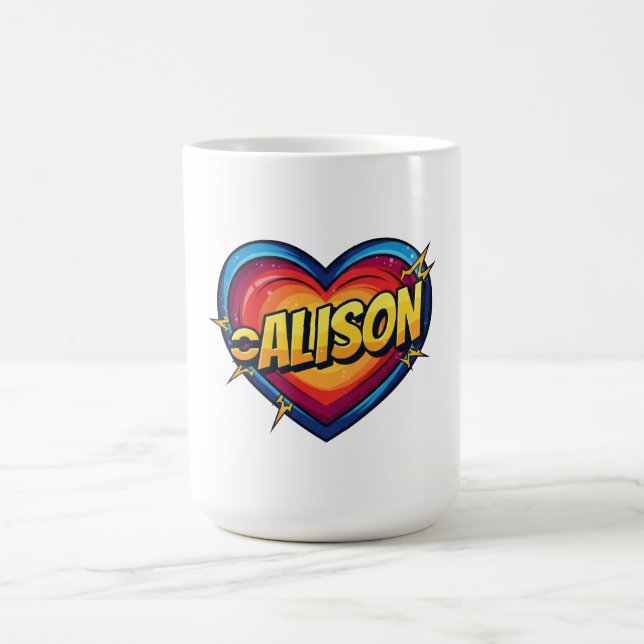 Liebe Alison Kaffeetasse (Mittel)