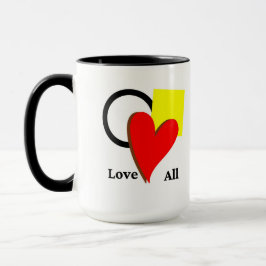 Liebe aller Formen und Farben Tasse
