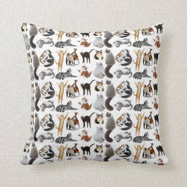 Liebe alles Kitty-Katzen-Kissen Kissen