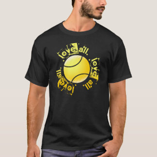 Liebe alles Tennis T-Shirt