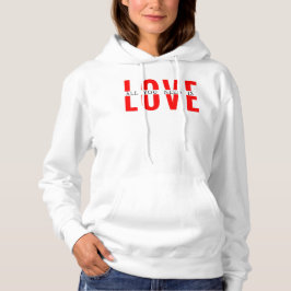 LIEBE - ALLES, WAS SIE BRAUCHEN, IST HOODIE