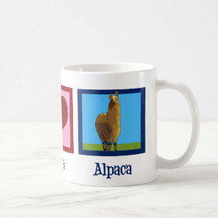 Liebe Alpacas Niedlich Alpaca Kaffeetasse