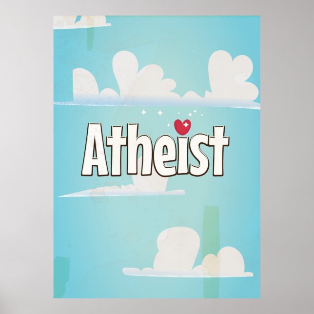 Liebe als Atheist Poster (Vorne)
