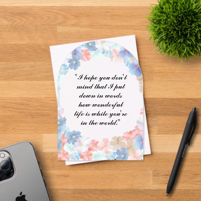 Liebe als Blume Acryleinladungen (Insitu (Einladungskarte))