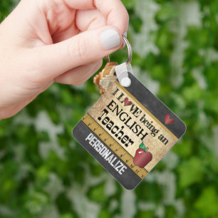 Liebe als Englischlehrerin Schlüsselanhänger
