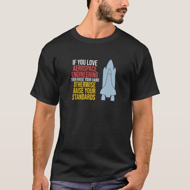 Liebe als Flugzeugingenieur G T-Shirt (Vorderseite)