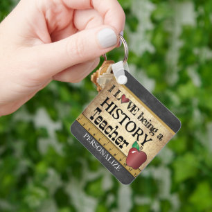 Liebe als Geschichtslehrer Schlüsselanhänger