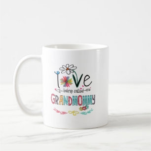 Liebe als Großmama-Shirt Kaffeetasse