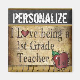 Liebe als Lehrer der 1. Klasse Magnet