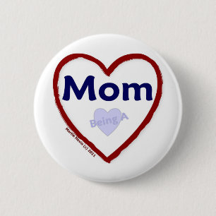 Liebe als Mama Button