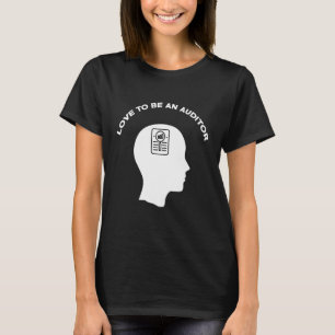 Liebe als Rechnungsprüfer und T-Shirt