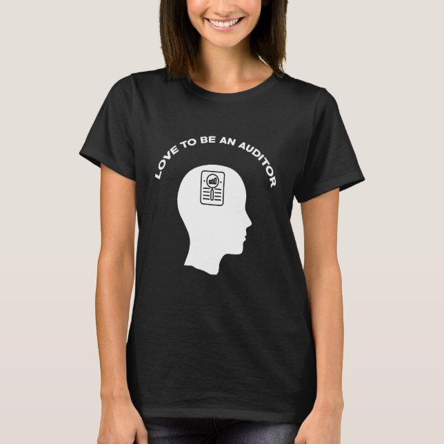 Liebe als Rechnungsprüfer und T-Shirt (Vorderseite)