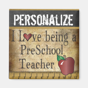 Liebe als Vorschullehrer Magnet