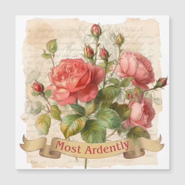 LIEBE - am argsten - Herr Darcy Magnetkarte (Vorderseite)