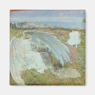 Liebe am Brunnen von Leben, 1896 Magnet