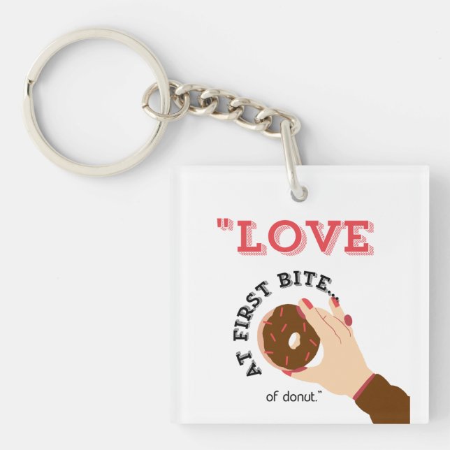 LIEBE AM ERSTEN ORT SCHLÜSSELANHÄNGER (Vorderseite)