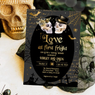Liebe am First Fright Halloween Paardusche Einladung
