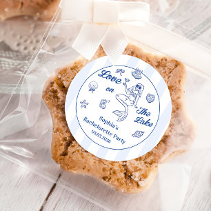 Liebe am Junggeselinnen-Abschied Runder Aufkleber