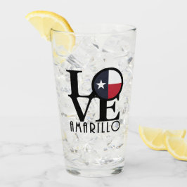 LIEBE Amarillo Texas Glas