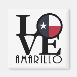 LIEBE Amarillo Texas Magnet