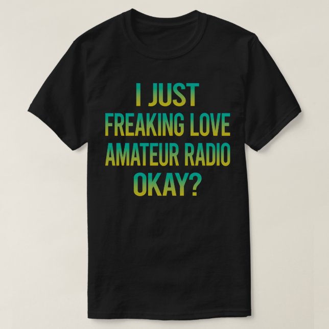 Liebe Amateur Radio Ham T-Shirt (Design vorne)