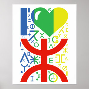 Liebe amazigh poster