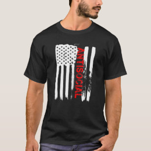 Liebe Amerika Ich bin antisoziales T Shirt Funny U