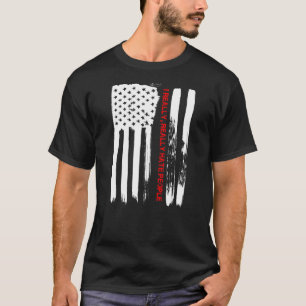 Liebe Amerika Ich hasse die Menschen auf der US-Fl T-Shirt