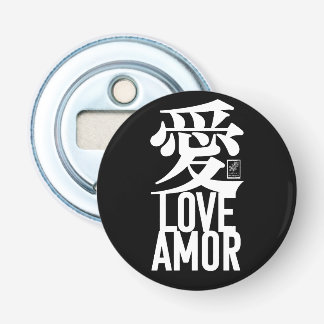 Liebe. Amor. 愛. Flaschenöffner