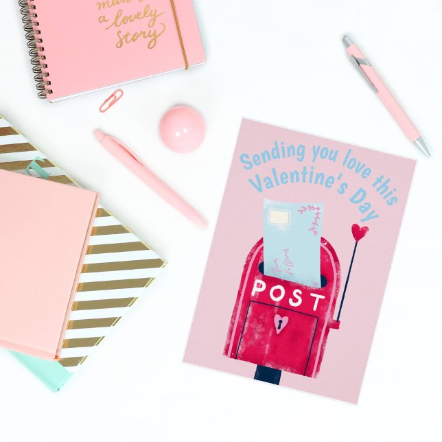 Liebe an diesen Valentinstag schicken Feiertagskarte (Von Creator hochgeladen)