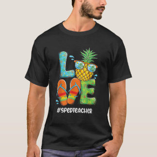 Liebe Ananas Sommer Special Bildung Lehrer SP T-Shirt