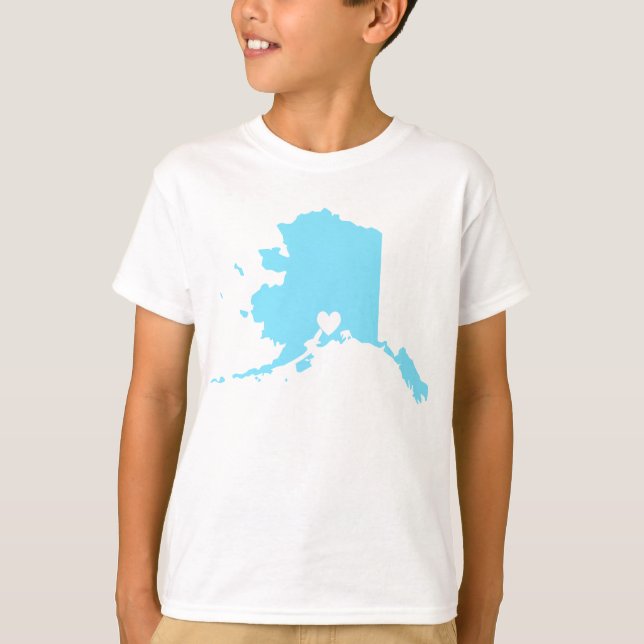 Liebe Anchorage Alaska T-Shirt (Vorderseite)