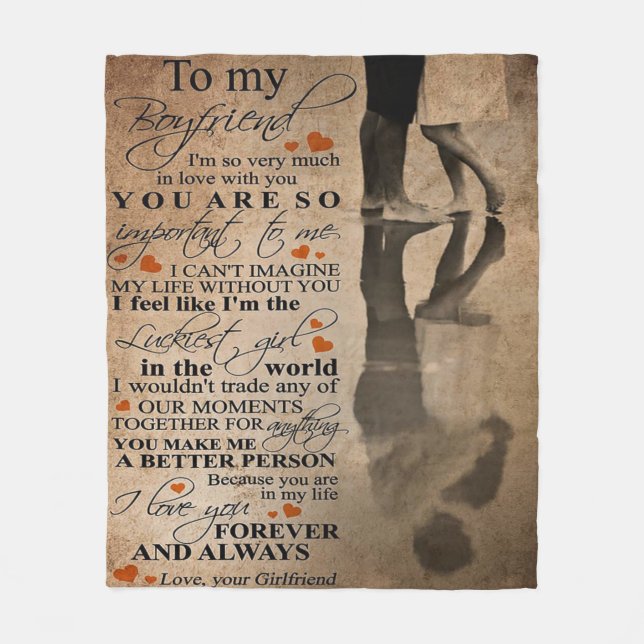 Liebe-Angebot für Freund | Witziges Geschenk für i Fleecedecke (Vorderseite)