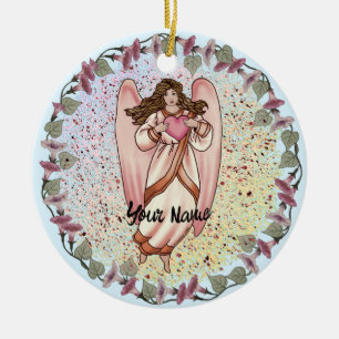 Liebe Angel Keramik Ornament