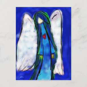 Liebe Angel Postkarte
