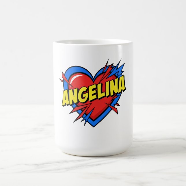 Liebe Angelina Kaffeetasse (Mittel)
