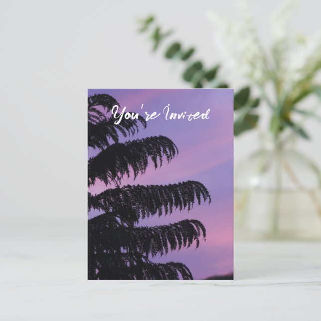 Liebe Ankündigungspostkarte (Stehend Vorderseite)