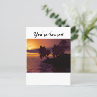 Liebe Ankündigungspostkarte