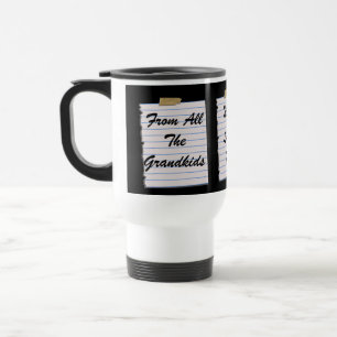 Liebe-Anmerkungen für Großvater-Tasse Reisebecher